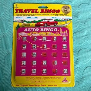 Vintage Regal auto Travel Bingo